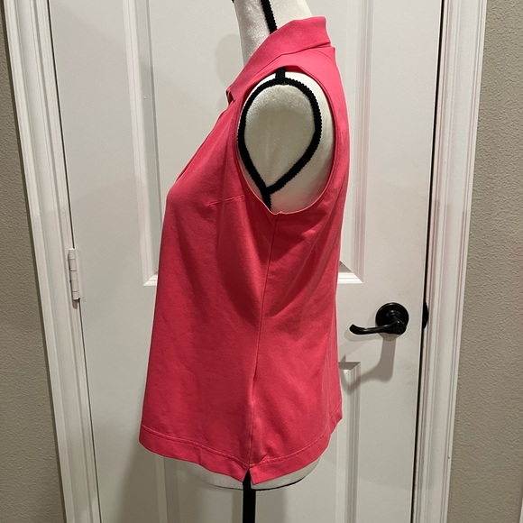 NWOT – PINK “NIKE GOLF” FIT DRY LADIES GOLF SHIRT - MED - Picture 4 of 9